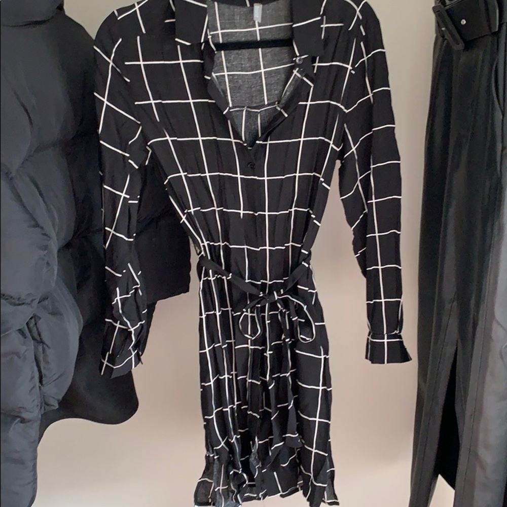 Button down dress